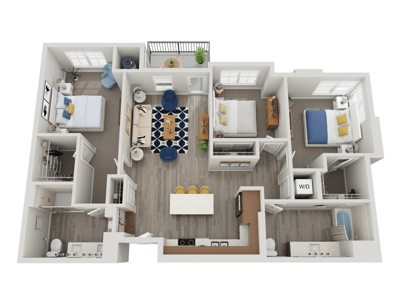 Suite A Floorplan